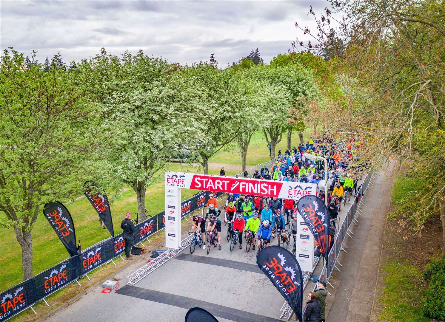 The Etape Loch Ness is a huge draw for competitive cyclists.