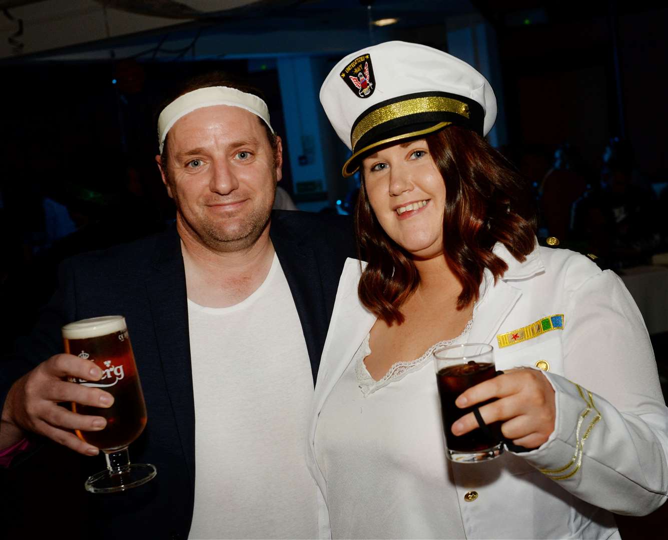 Cityseen at Mikeysline Halloween Fundraiser.Stewart Hurst and Paula Campbell.Picture Gary Anthony.