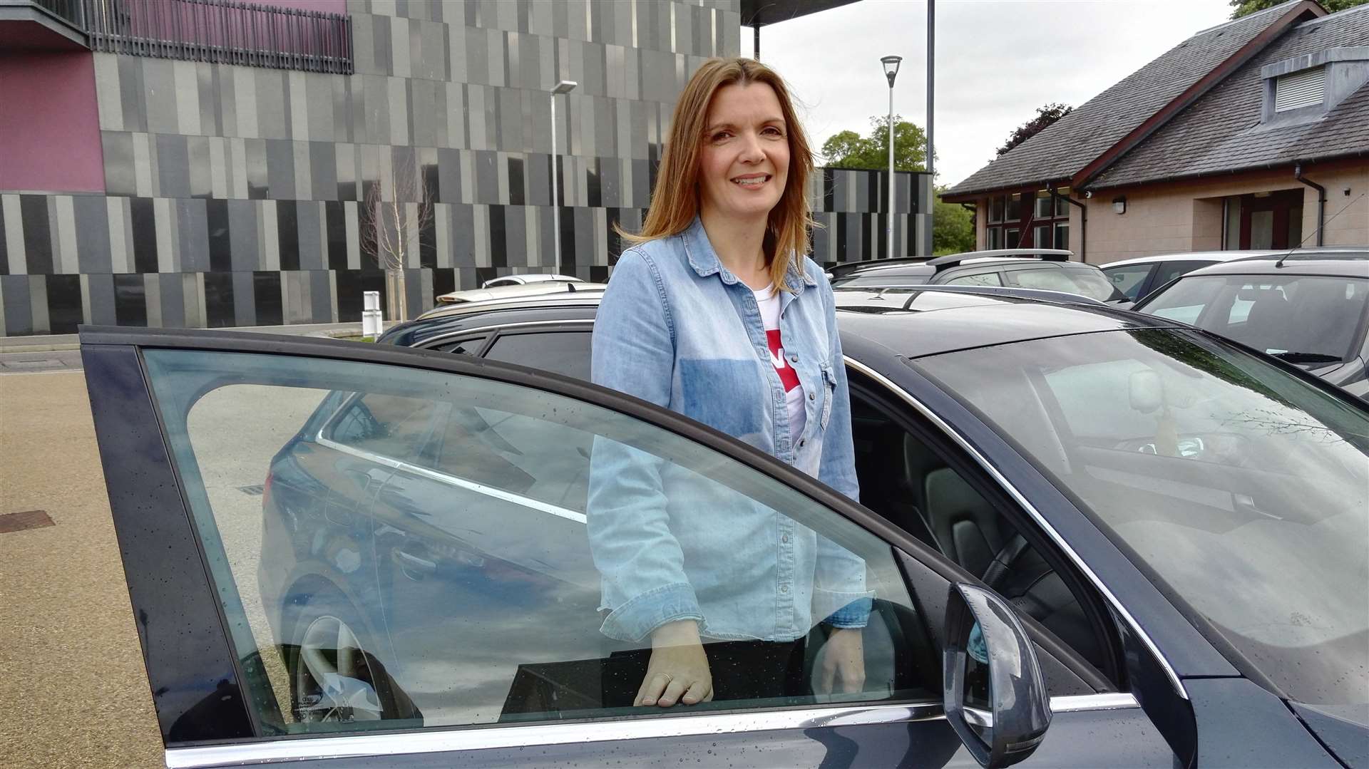 Suzanne Mackay who is a volunteer patient driver for the partnership between Highland Hospice and Highland Home Carers,