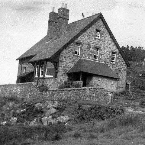 An archive photo of Gairloch Youth Hostel.