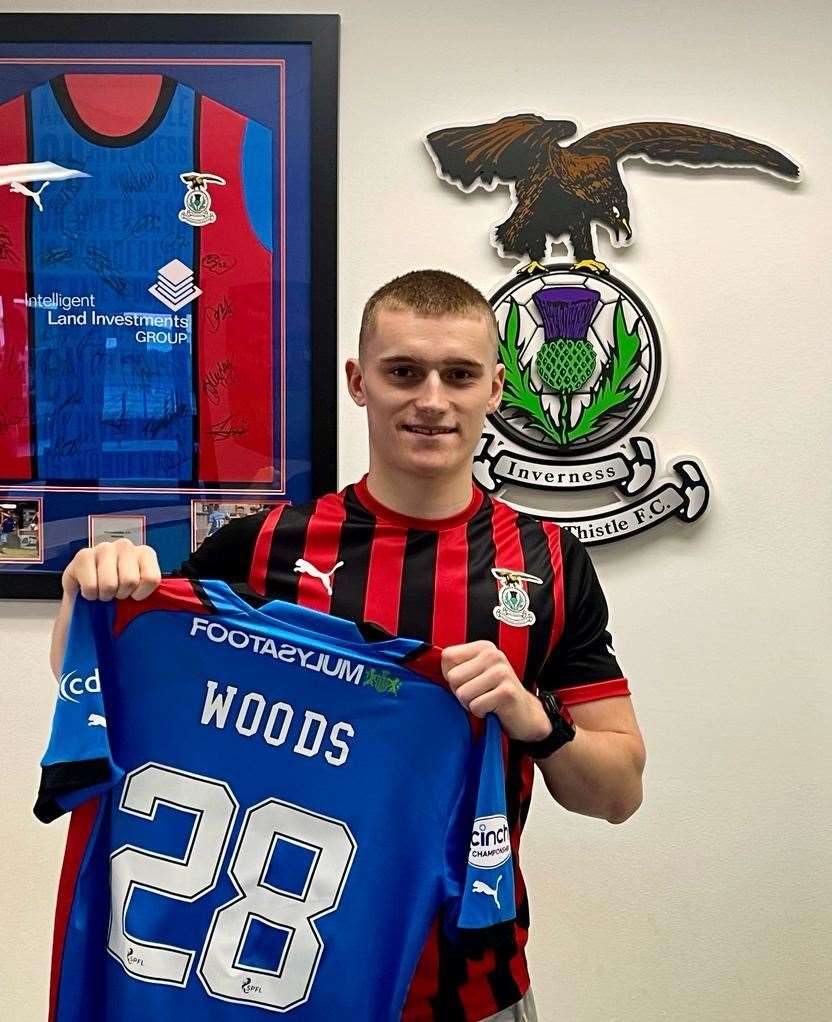 Ben Woods has signed a deal at Caley Thistle