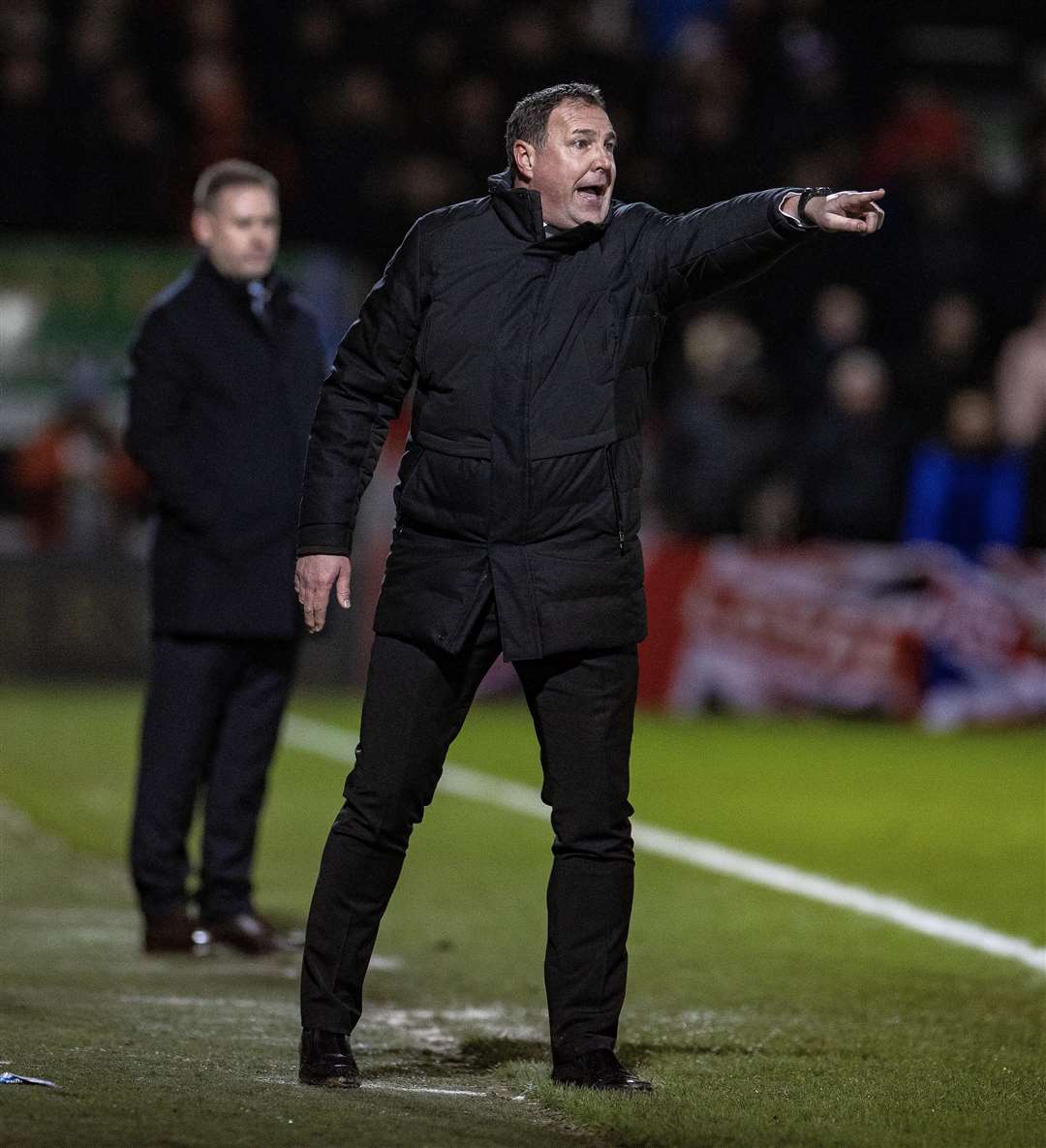 Malky Mackay saw his available options reduced after two players missed the draw at Aberdeen due to internal disciplinary reasons. Picture: Ken Macpherson