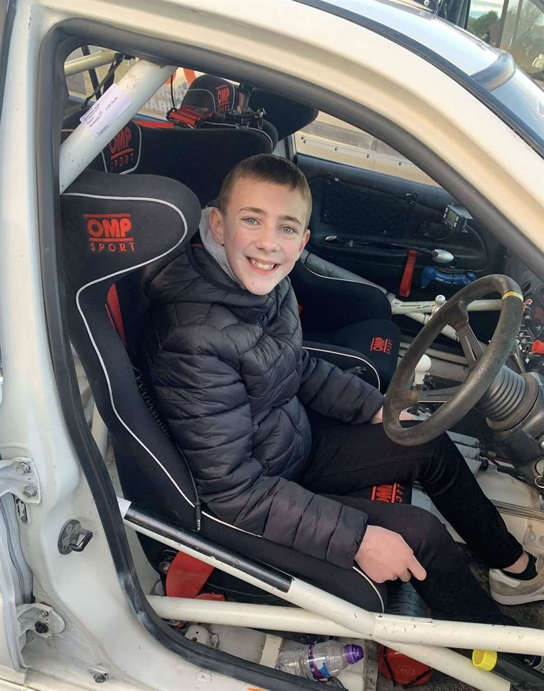 Liam Birnie is passionate about cars and keen to become a mechanic.