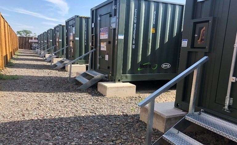 Fordtown battery storage at Kintore