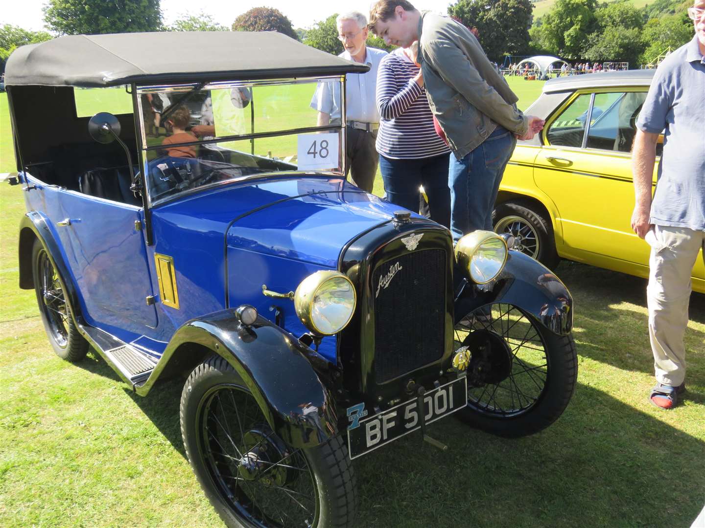 George Bowes' (Maryburgh) lovely Austin 7 Chummy which is 92 years old (1930).