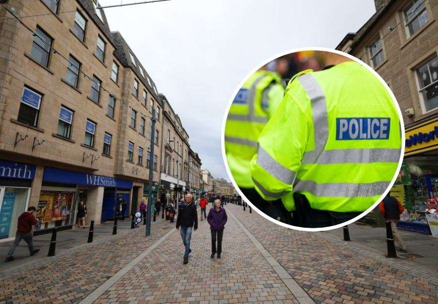 Shoplifting incidents are on the rise in Inverness, according to the latest police figures.