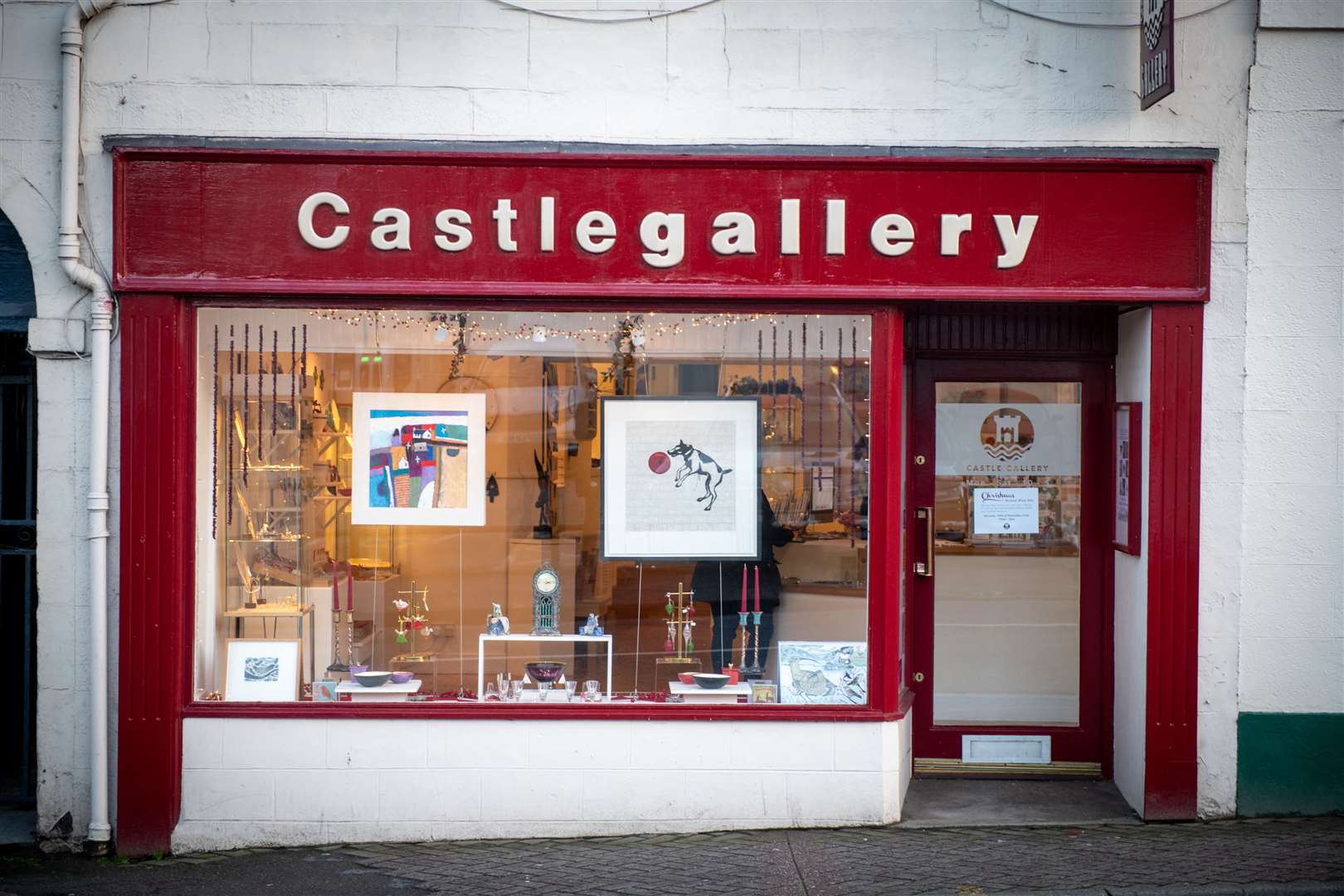Castle street art gallery. Picture: Callum Mackay..