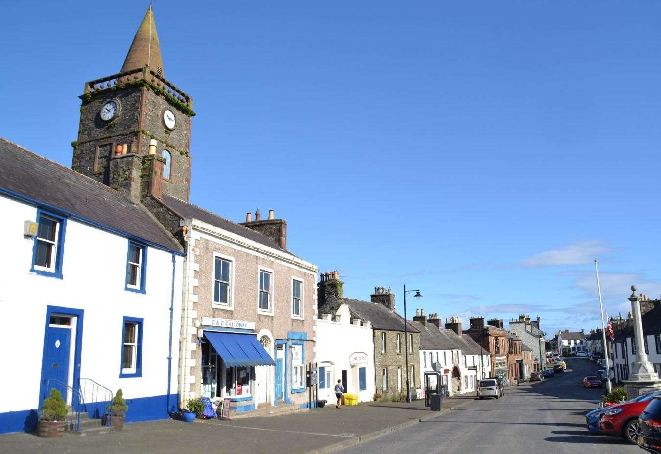 Whithorn town centre.