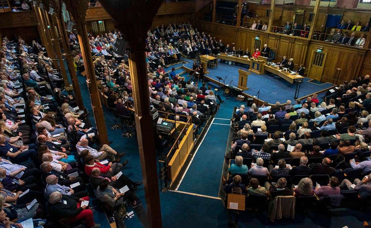 This year's General Assembly of the Church of Scotland has been cancelled.