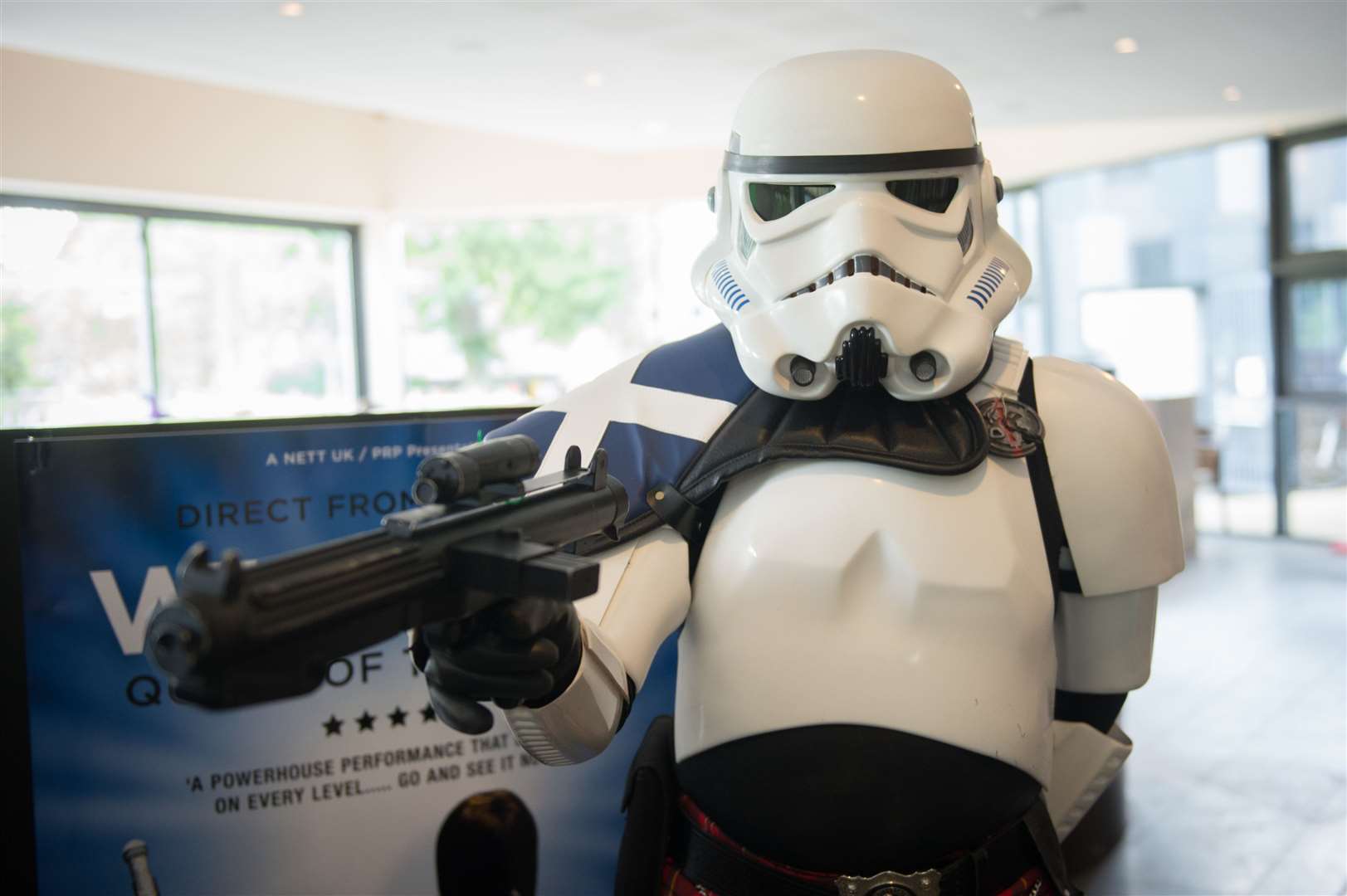 A Star Wars Stormtrooper will be among the franchise favourites delighting kids of all ages (file image). Picture: Callum Mackay.