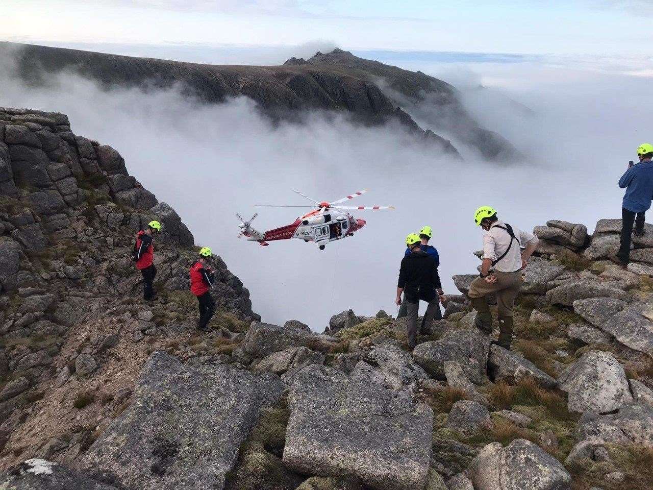 Rescue 151 in action.