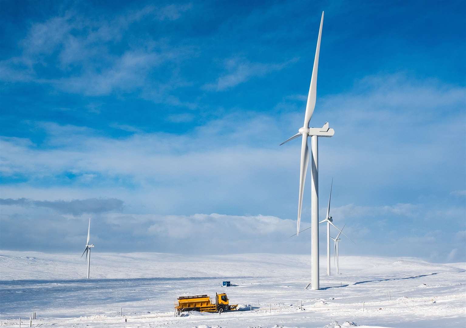 Stronelairg wind farm near Fort Augustus. Picture: Stuart Nicol/SSE