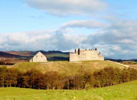 Ruthven Barracks, built to quell the Jacobites after the 1715 uprising.