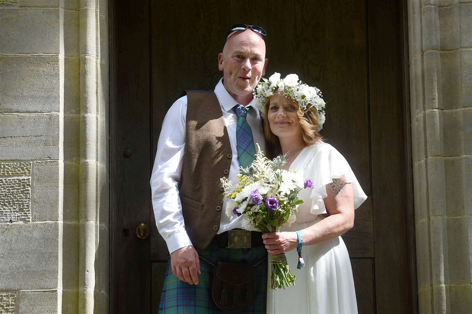Stuart and Helen Lucas. Picture: Callum Mackay..