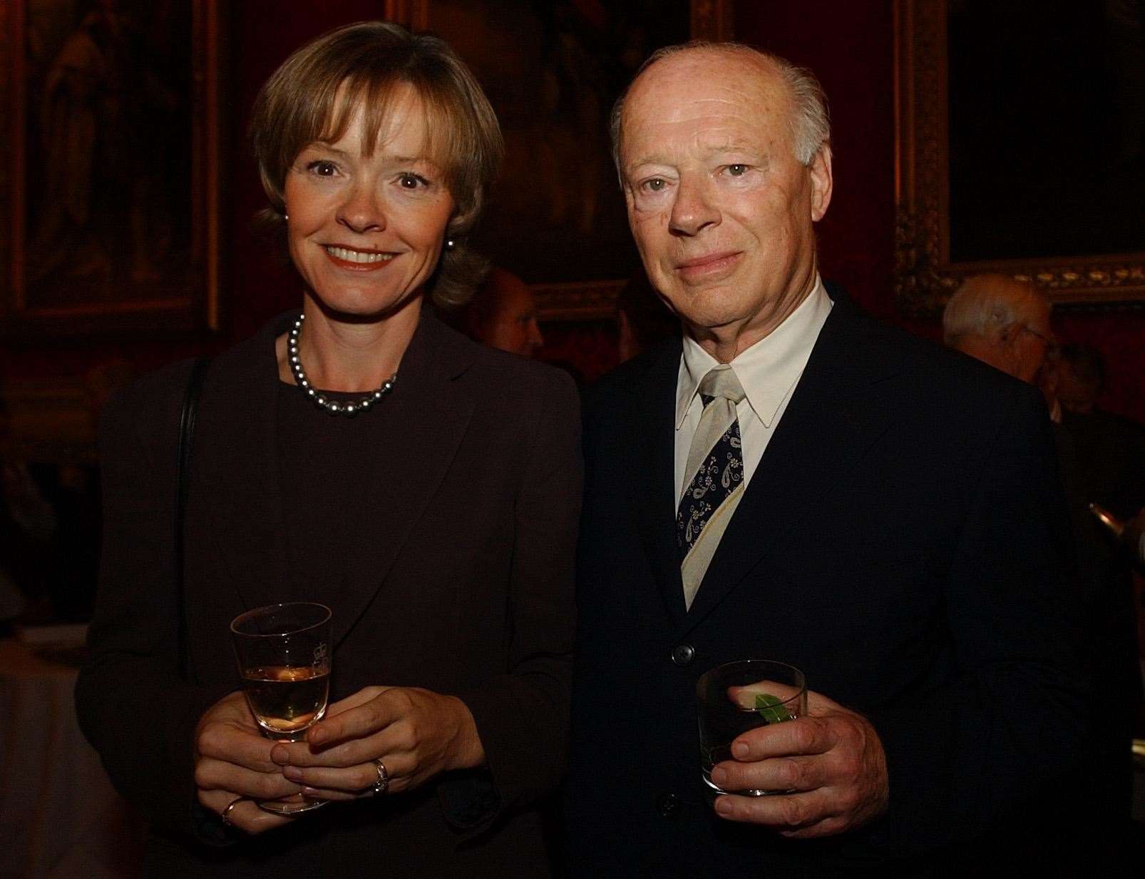 Bernard Haitink and his wife Patricia in 2002 (Kirsty Wigglesworth/PA)