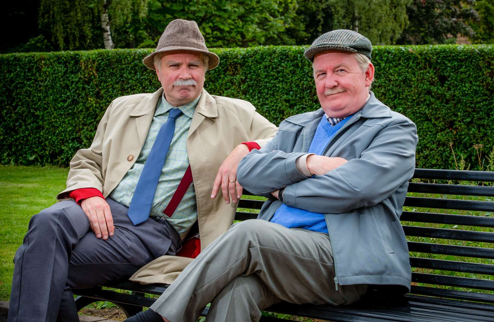 Still Game stars Greg Hemphill and Ford Kiernan, better known as Jack and Victor, will be in Elgin on Thursday, September 8.