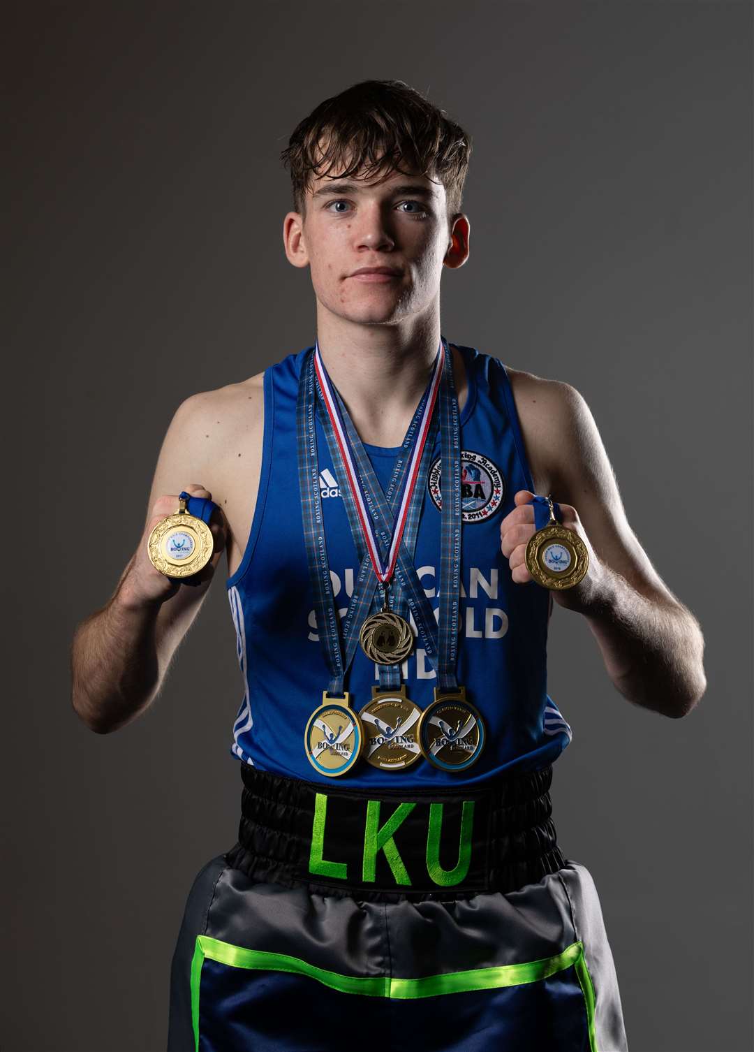 Highland Boxing Academy (HBA)'s Lewis Urquhart (Dingwall) became Northern District champion - bringing his individual title tally to six.