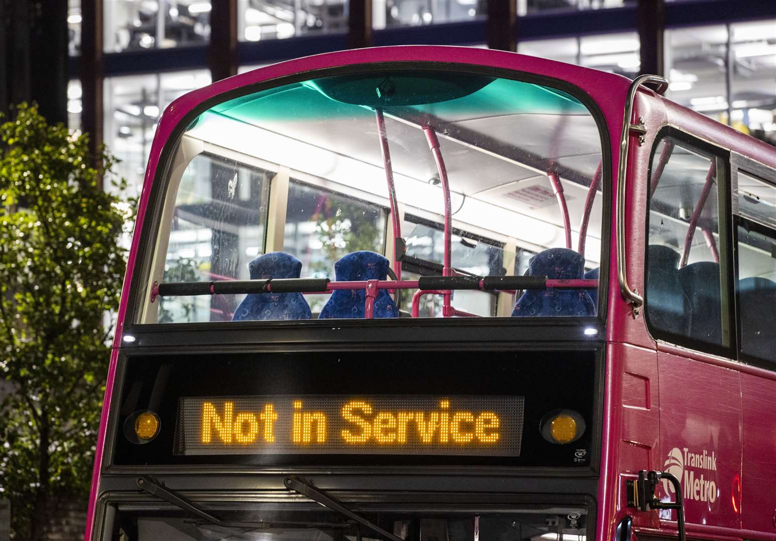 Public transport is not running in NI on Thursday (Liam McBurney/PA)