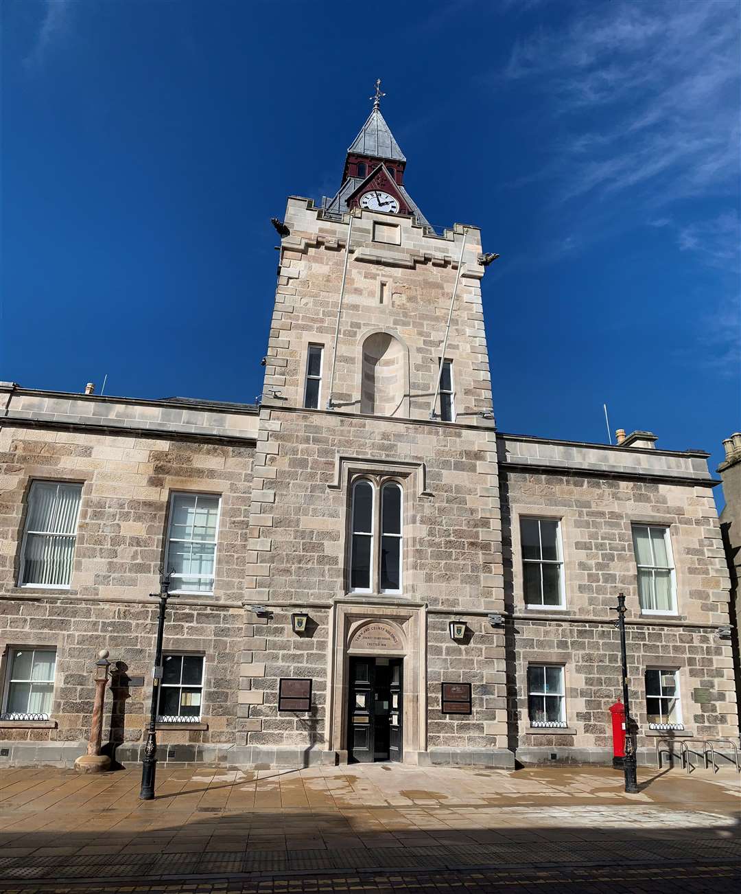 Works at Nairn Courthouse have now been completed.