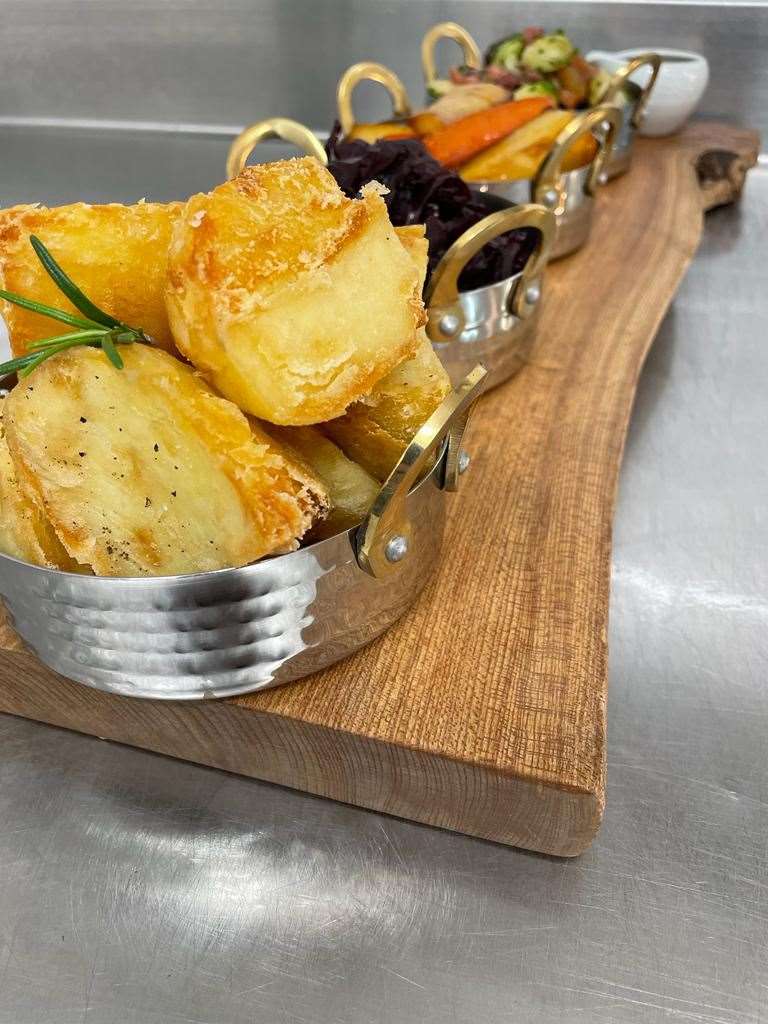 Roast potatoes by The Drumossie