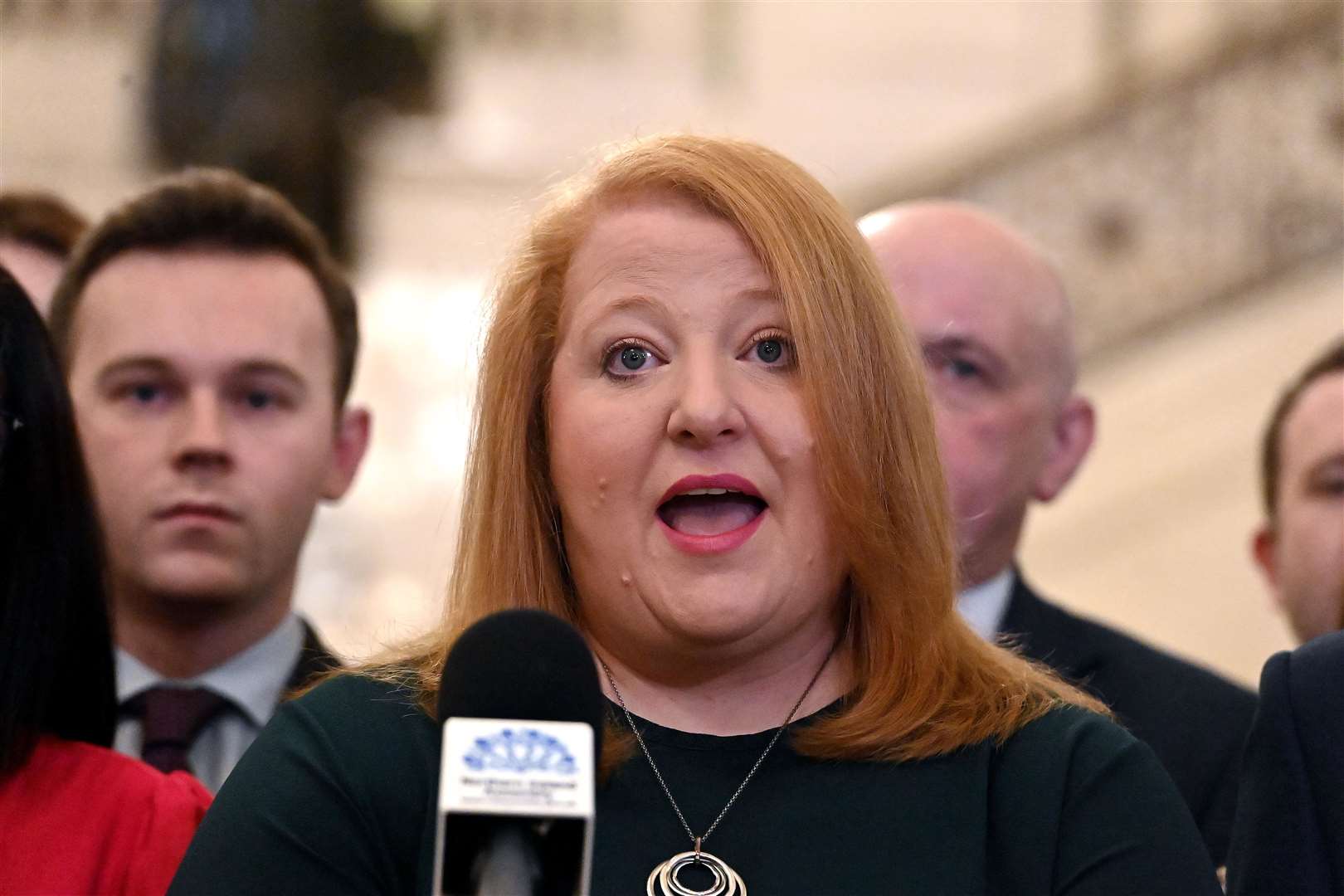 Alliance Party leader Naomi Long (Oliver McVeigh/PA)