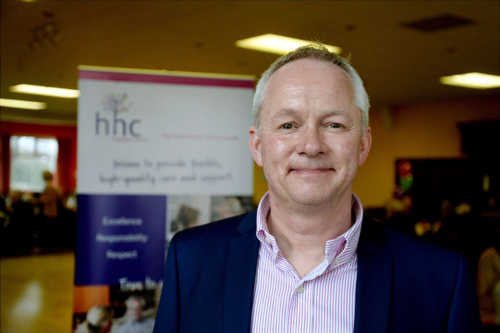 Highland Home Carers managing director Campbell Mair...HHC 25th Invergordon.Picture: Gair Fraser. Image No. 043705..