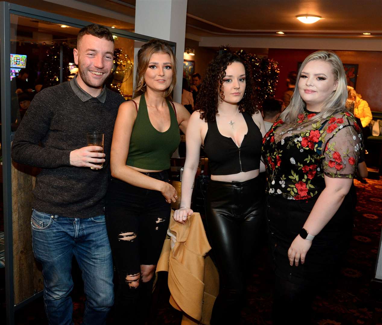 Martin Chisholm, Shannon O'Hara, Maegan Clay and Danielle Nicolson. Picture Gary Anthony.