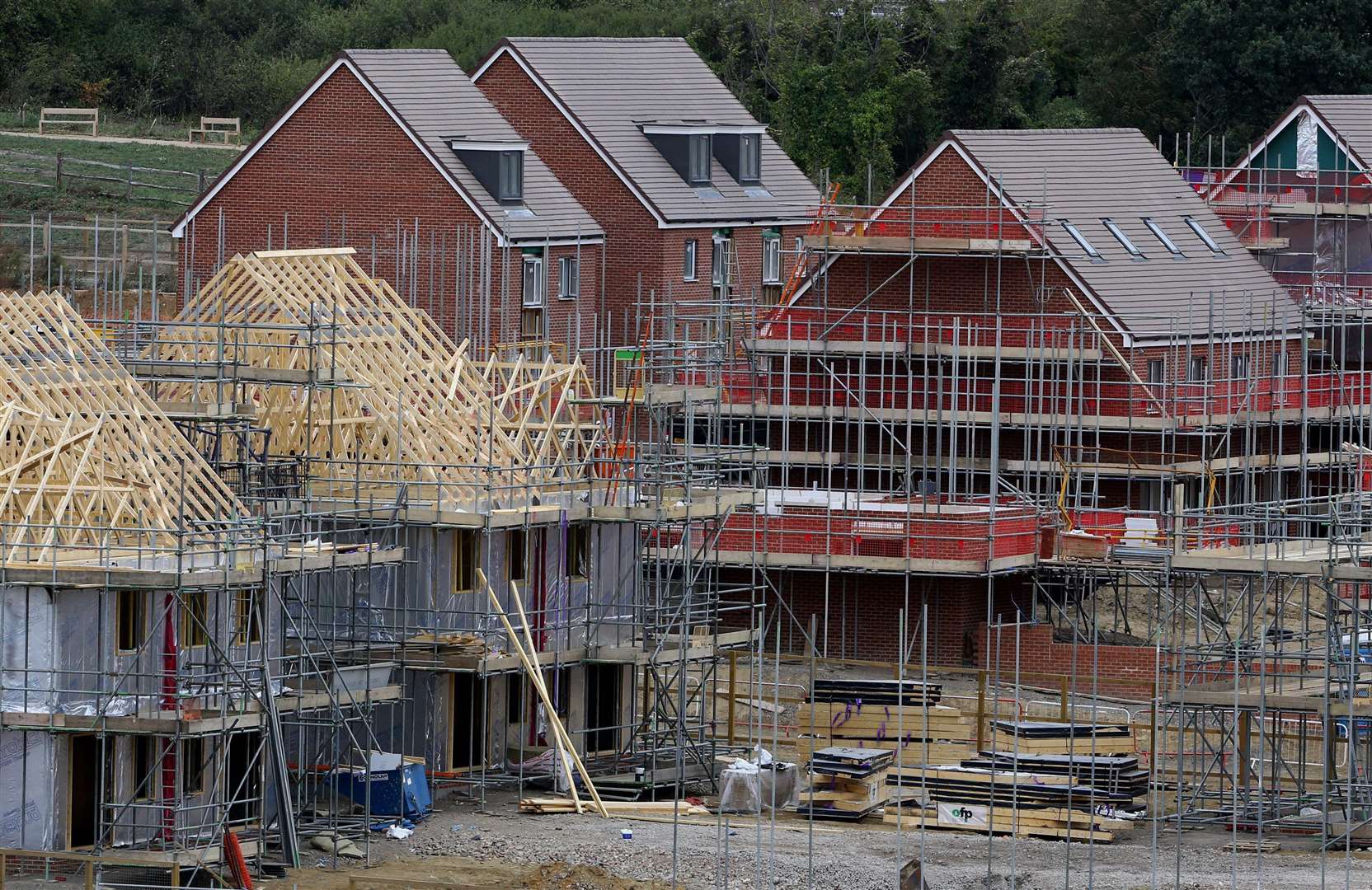 File photo dated 29/9/2016 of new homes being built (Gareth Fuller/PA)