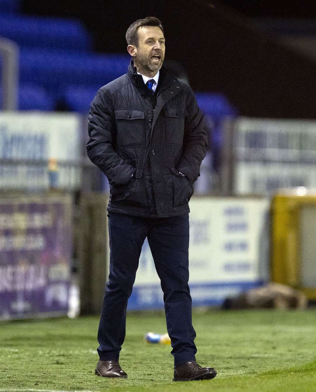 Neil McCann insists Caley Thistle are entirely focused on tomorrow's league match against Arbroath, despite a trip to Ross County coming up on the horizon. Picture: Ken Macpherson