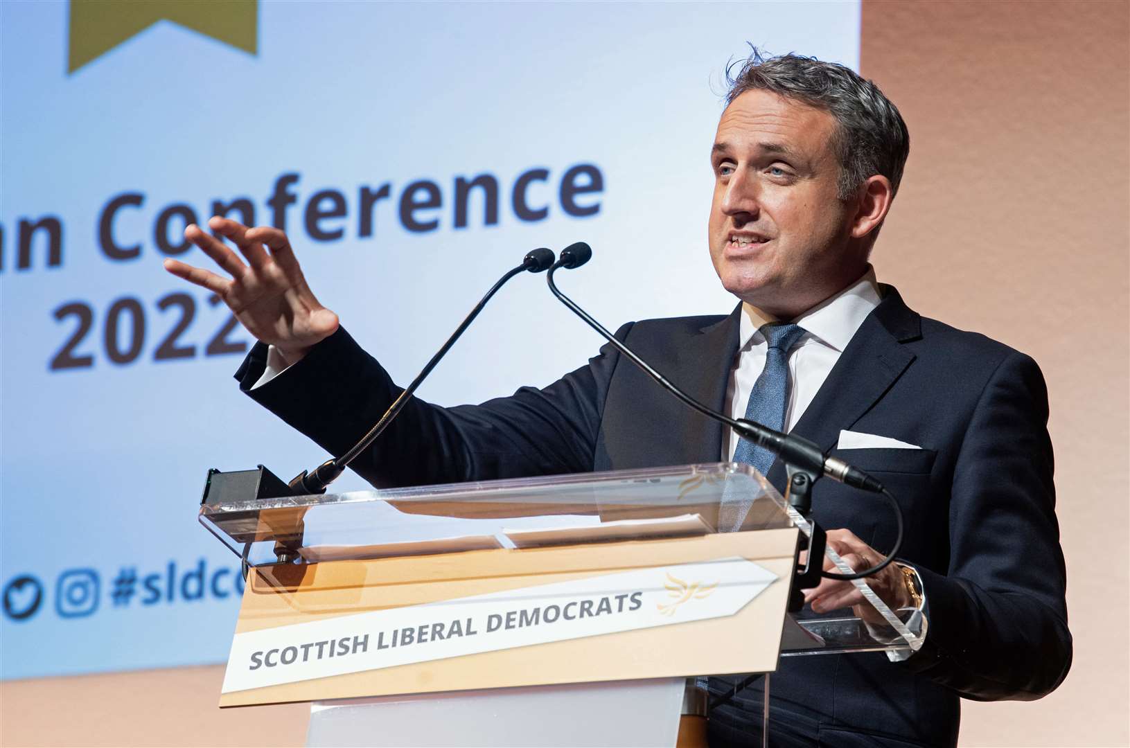 Scottish Liberal Democrat leader Alex Cole-Hamilton has called for a review into China’s influence in Scotland (Lesley Martin/PA)