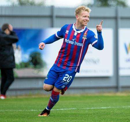Connor Bell has been an understated performer in Caley Thistle's season to date. Picture: Ken Macpherson.