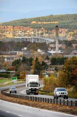 Repair works are planned for the A9 next month