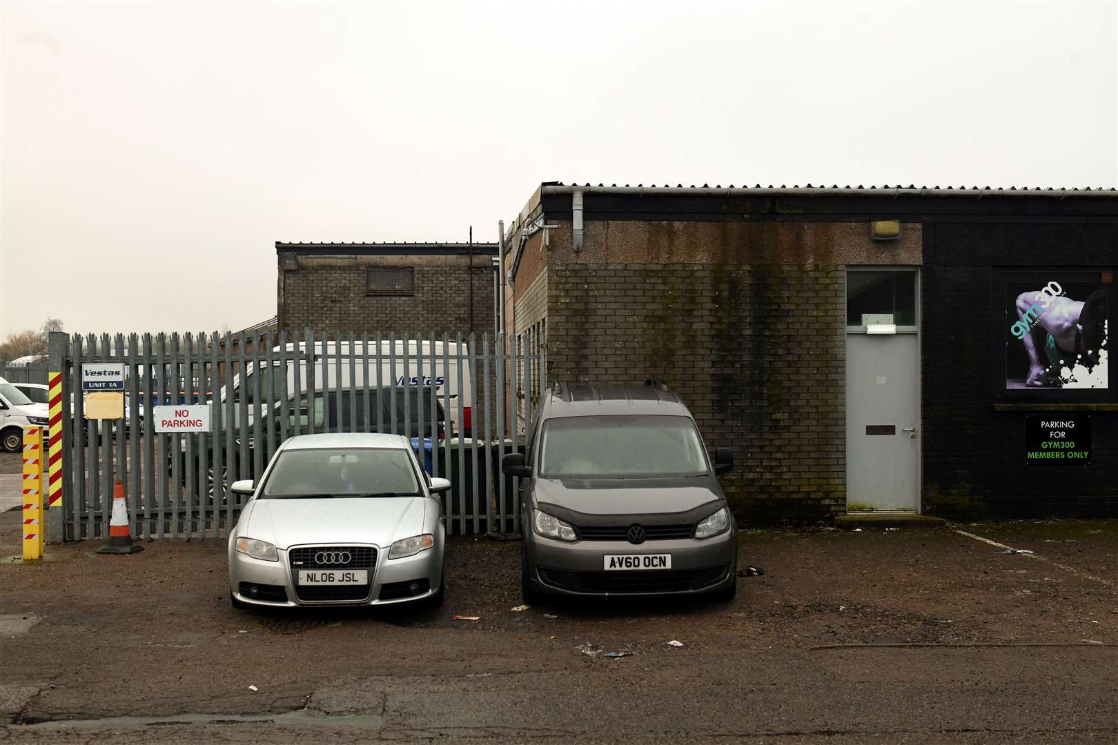 The vacant unit on Carsegate Road North. Picture: James Mackenzie.