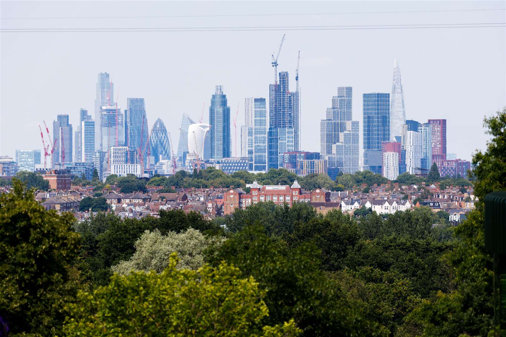 A view of the London skyline (Steven Paston/PA)