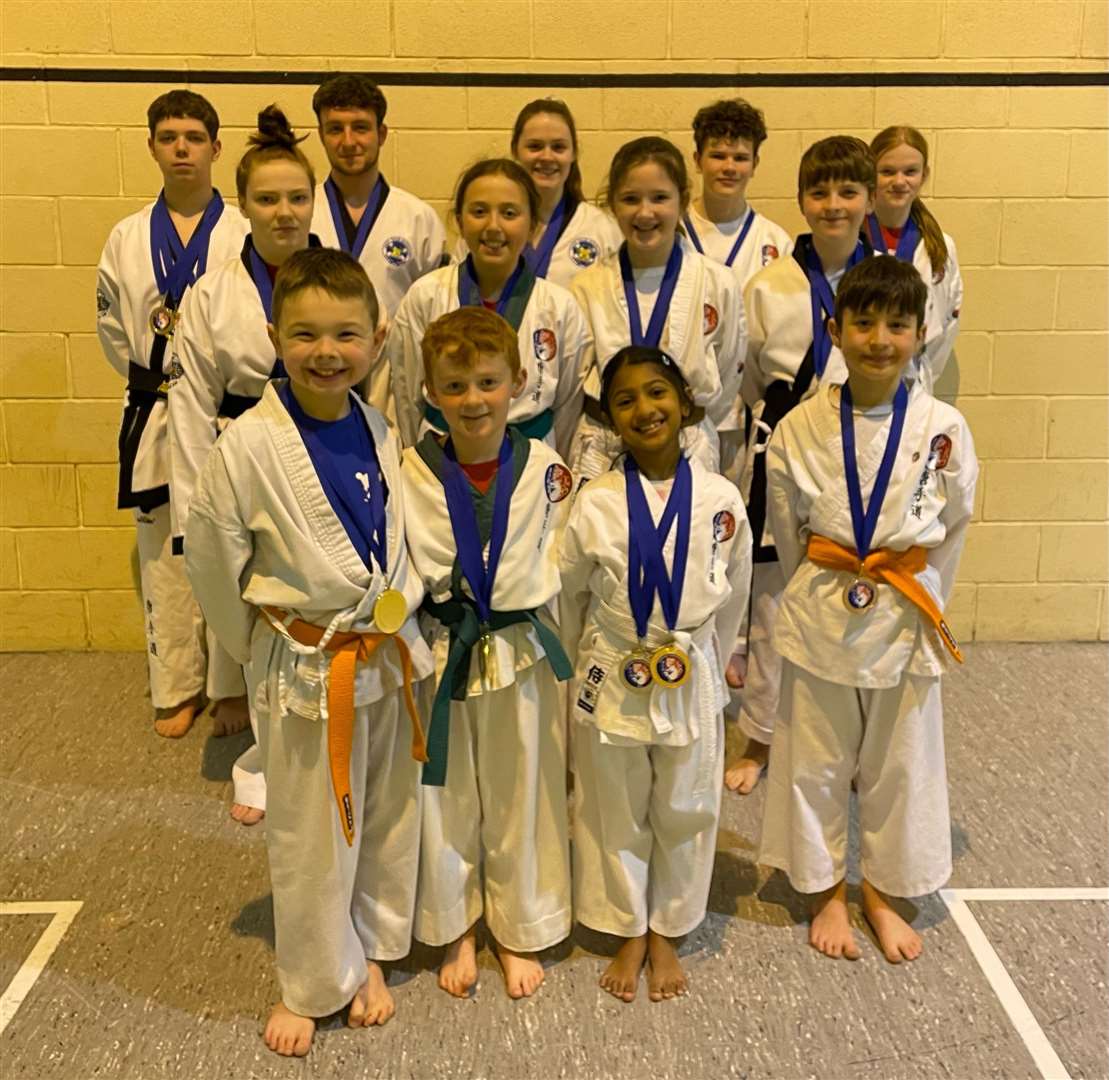 Inverness Tang Soo Do won a total of 39 medals at the Highland Championships in Alness last Saturday.