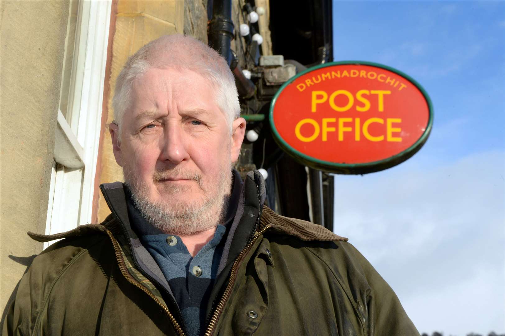 Drumnadrochit Post Office/ Shop/ tearoom closure: Robert Cockburn, Postmaster. Picture: James Mackenzie.