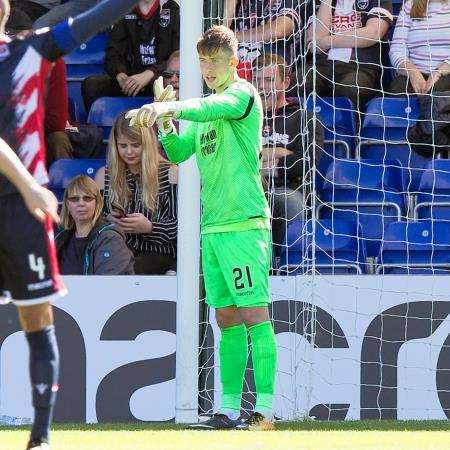 Ross County goalkeeper Ross Munro is hoping to impress enough to earn a spot in the Scotland under-19s squad. Picture: Ken Macpherson