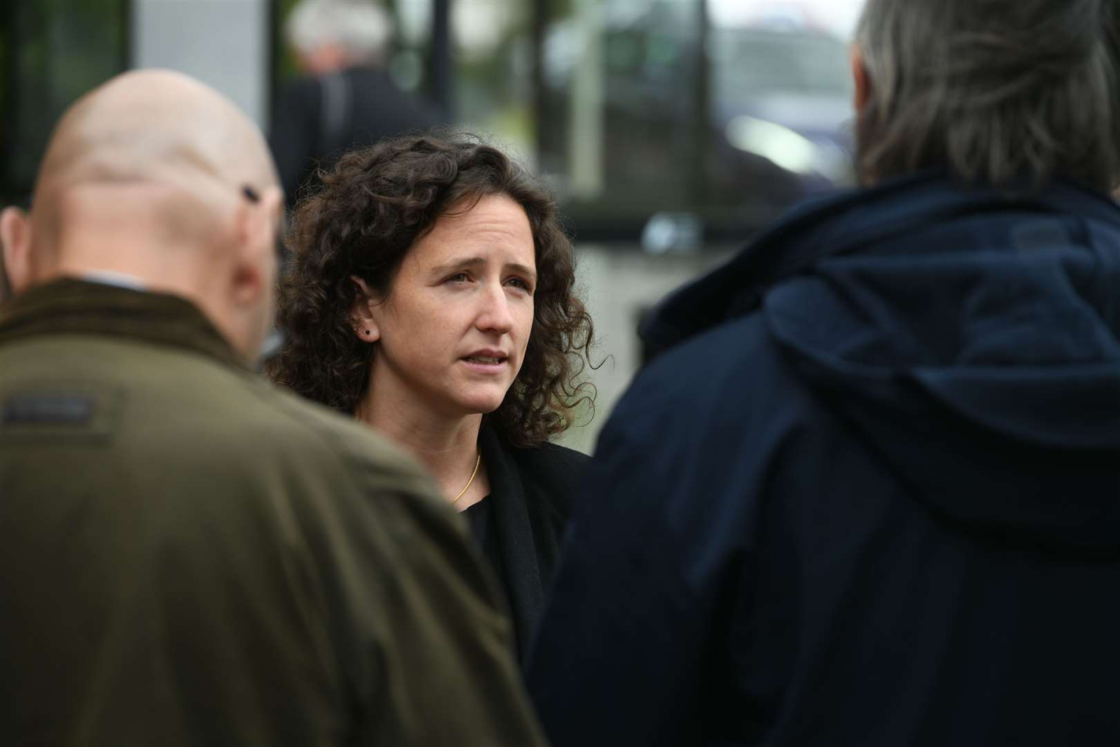 Mairi Gougeon, Cabinet Secretary for Rural Affairs, Land Reform and Islands meets the media. Picture: James Mackenzie