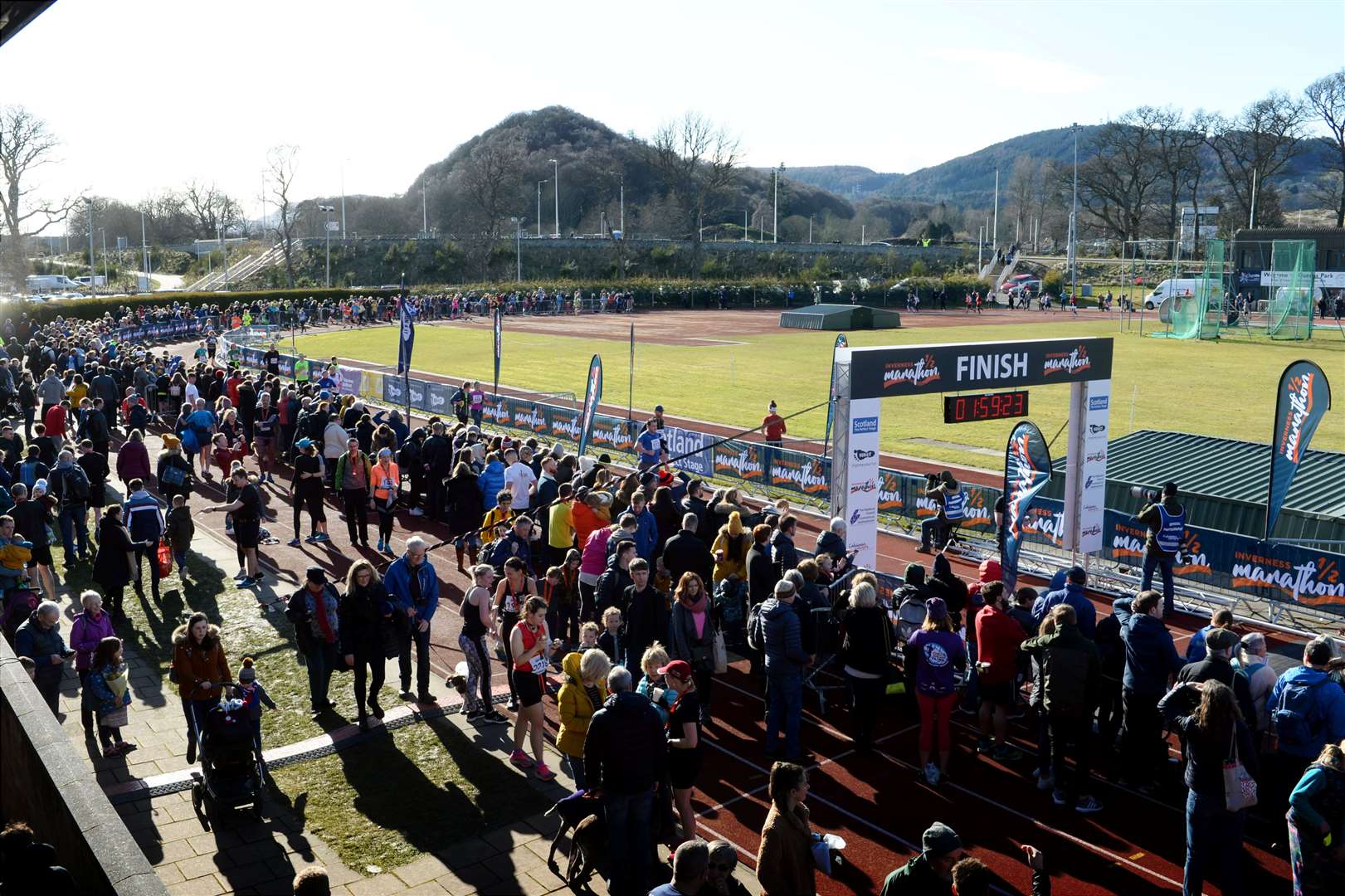 A record number of runners is entering the Inverness Half Marathon this year. Picture: James MacKenzie