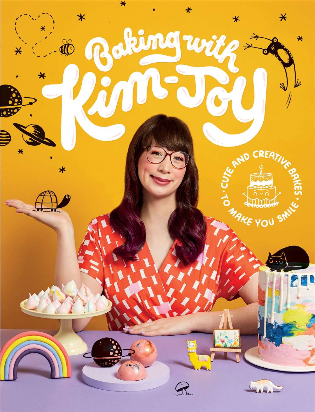 Baking With Kim-Joy: Cute And Creative Bakes To Make You Smile by Kim-Joy, is published by Quadrille, priced £18.99. Available now.