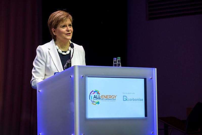 First Minister Nicola Sturgeon will again address the All-Energy Conference.