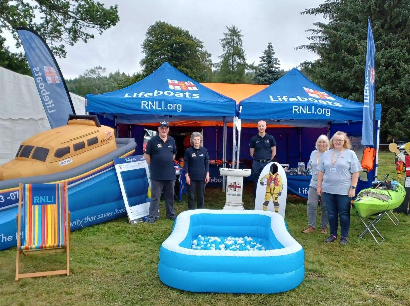 The RNLI attended last year's event