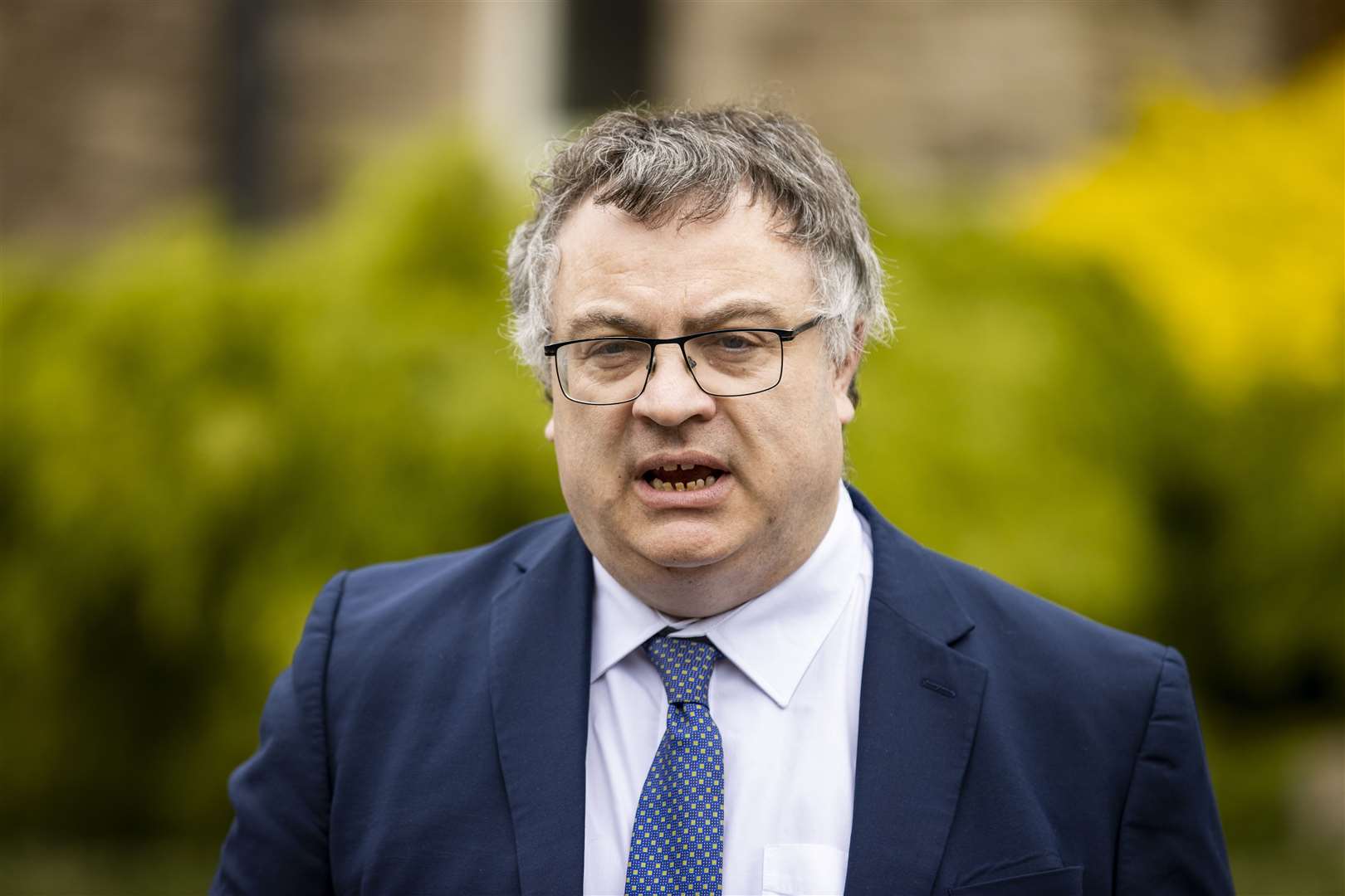 Alliance Party MP Stephen Farry asked if there was a danger of a stand-off over the demand to raise £113m (Liam McBurney/PA)