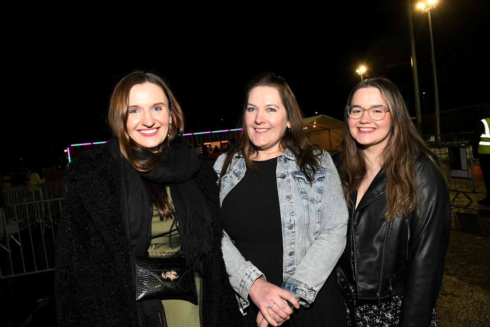 Ellie Stewart, Lesley Robertson and Gina Robertson. Picture: Callum Mackay..