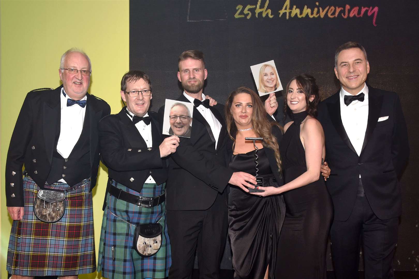 MacGregor's Bar proprietors Bruce MacGregor and Jo de Syvla made a virtual appearance on stage to collect the independent pub award.