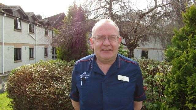 Fergal Naughton, a carer at Highview House in Inverness, has been named Dementia Carer of the Year for the North division in the annual Barchester Care Awards.