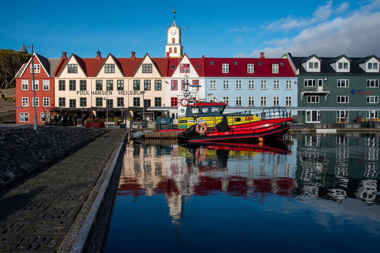 Torshavn, capital of the Faroe Islands. Picture: PA Photo/Sarah Marshall