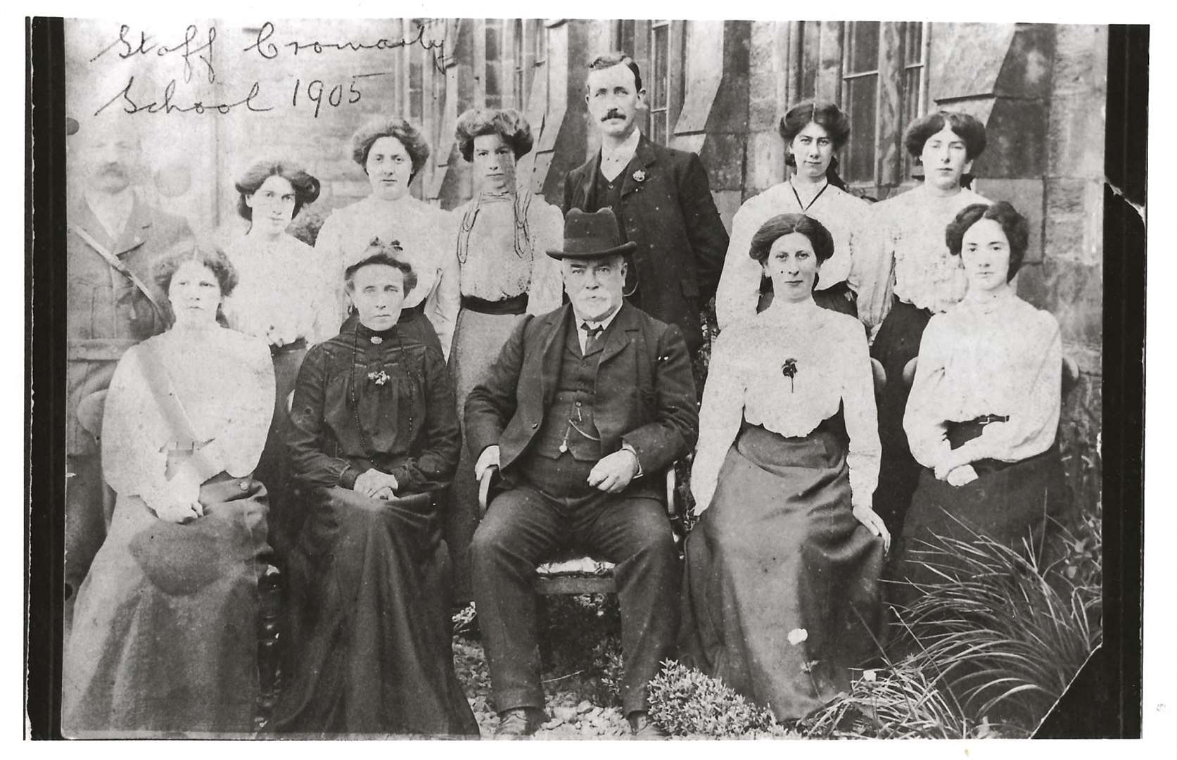Margaret appears in a picture of staff at Cromarty School taken in1905.