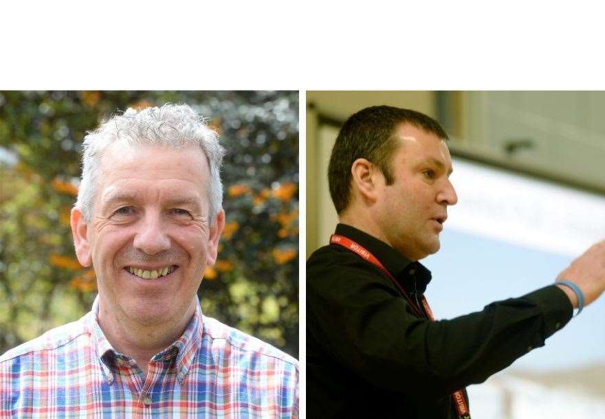 Former MSP David Stewart and athelete Roddy Riddle are both diabetes advocates.
