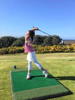 Summer Elliott beat far more experienced golfers to win the Nairn Dunbar Ladies Open.